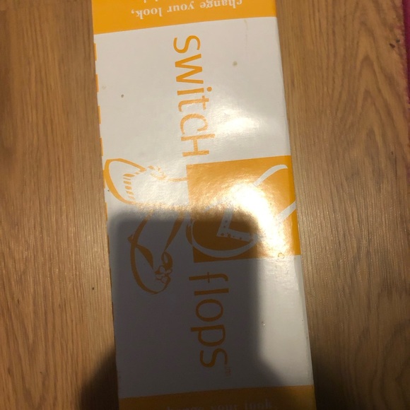 Black Polka Dot Women's Flip Flops (Switch Flops brand) - Picture 6 of 7